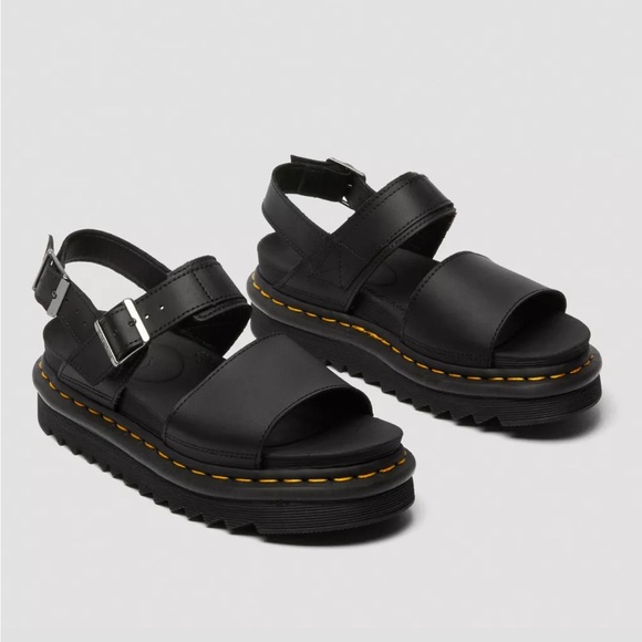 Dr. Martens Shoes - {NEW} DR. MARTENS Voss Women’s Leather Strap Sandals